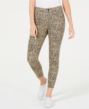 Photo 1 of RSIZE 11 WASH Juniors' Leopard-Print Skinny Jeans