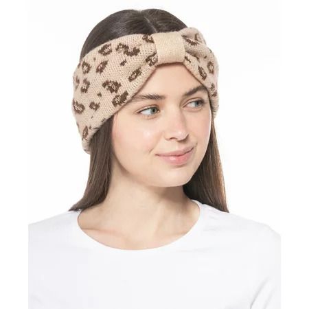 Photo 1 of Inc International Concepts Leopard Shine Headband: OS/Brown