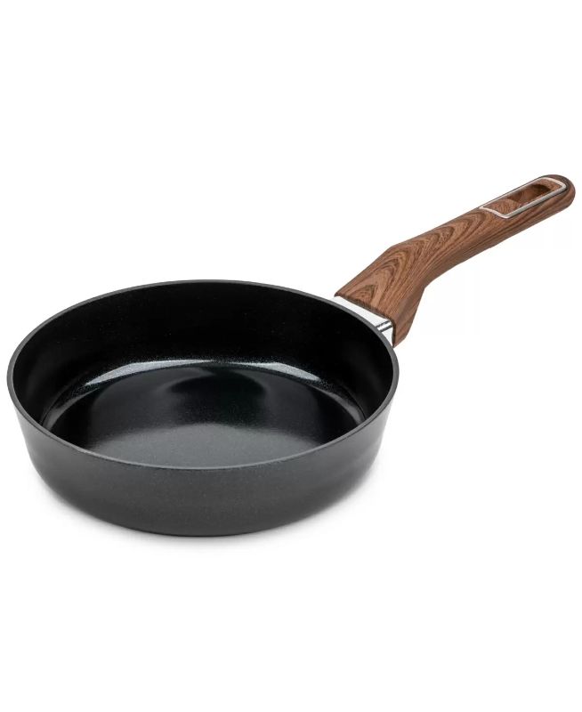 Photo 1 of  Brooklyn Steel Co. Aquarius Deep Pressed Aluminum 9.5" Nonstick Fry Pan black