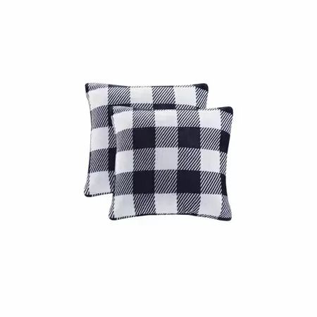 Photo 1 of Charter Club 2 Pack Decorative Pillows, Buffalo Check 18x18