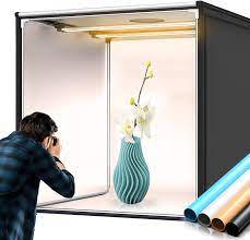 Photo 1 of FOSITAN Photo studio light box 24in shooting light tent 
