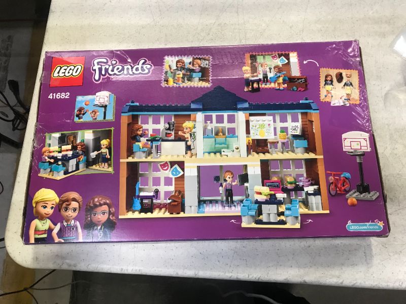 Photo 2 of LEGO Friends Heartlake City School 41682 Building Kit; Pretend School Toy Fires Kids’ Imaginations and Creative Play; New 2021 (605 Pieces)
