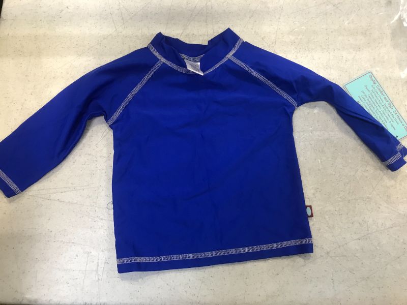 Photo 1 of kids shirt color blue size 12-24 months 