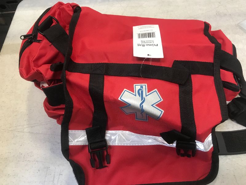 Photo 2 of  EMT Emergency Trauma First Responder Medical Bag With Multiple Compartments