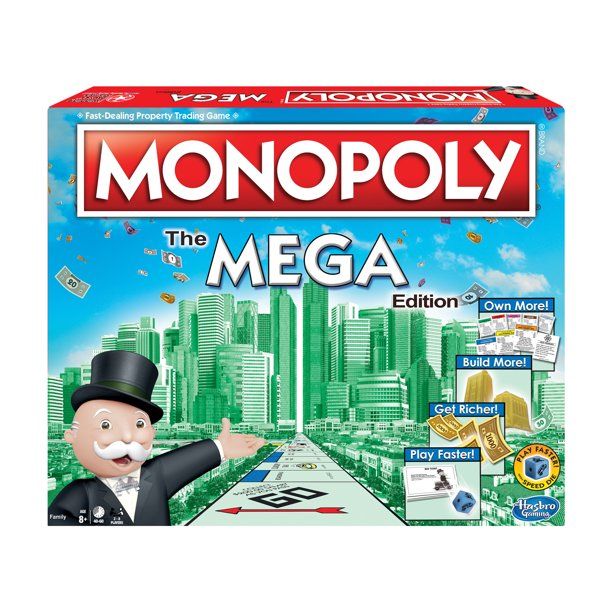 Photo 1 of Monopoly The Mega Edition Board Game
