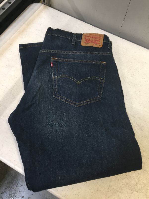 Photo 2 of LEVIS STRAUSS  CO. JEANS WIDE
SIZE 38X30