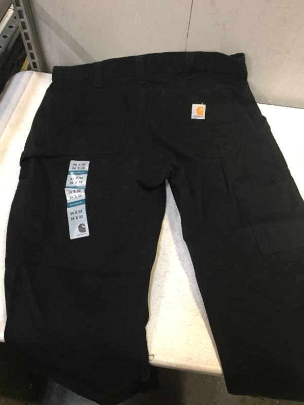 Photo 1 of CARNHARTT RELAXED FIT CARGO PANTS BLACK
SIZE 34X32