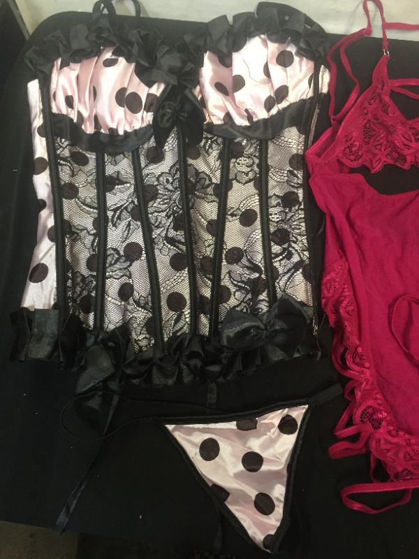 Photo 2 of MISC PACK OF LINGERIE SETS DIFFERENT STYLES AND SIZES 