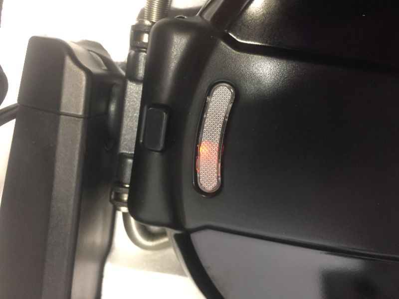 Photo 1 of BLACK+DECKER Rotating Waffle Maker, Black, WMD200B **POWERS ON BUT CAN NOT FULLY TEST**