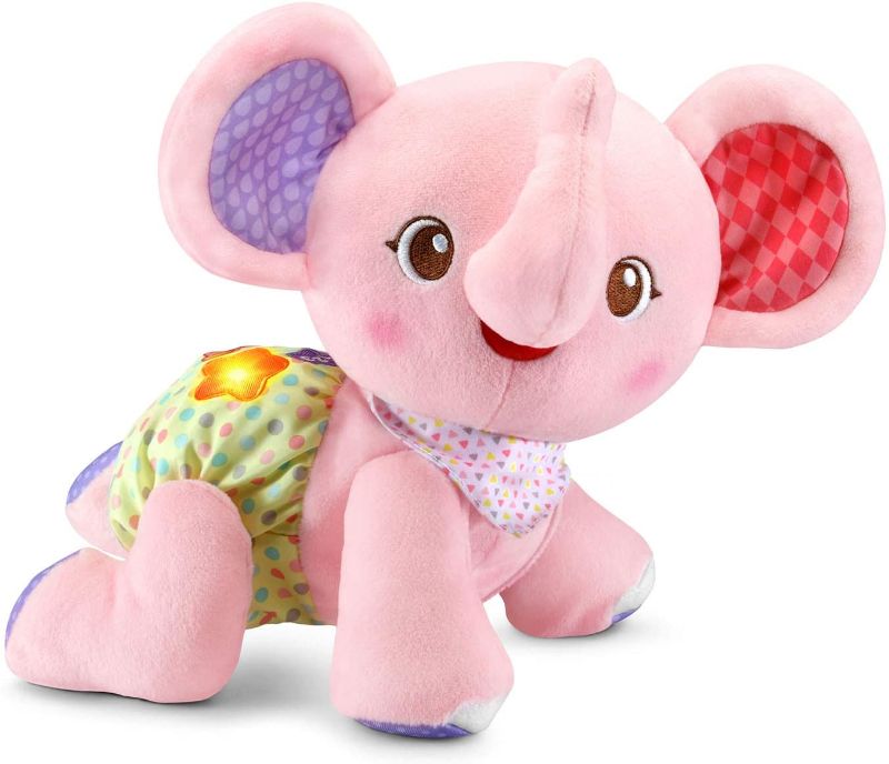 Photo 1 of VTech Explore and Crawl Elephant, Pink (TRY ME BUTTON IS NOT WORKING POSSIBLY NEEDS NEW BATTERIES) 