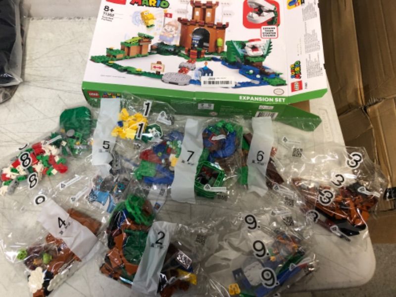 Photo 1 of LEGO Super Mario Guarded Fortress Expansion Set 71362 Building Kit; Collectible Playset to Combine with The Super Mario Adventures with Mario Starter Course (71360) Set (468 Pieces)
