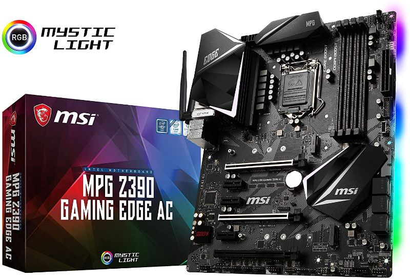 Photo 1 of MSI MPG Z390 GAMING EDGE AC Desktop Motherboard
