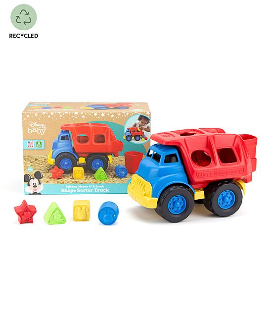 Photo 1 of Green Toys Mickey Mouse Shape Sorter Truck - 1.0 Ea
