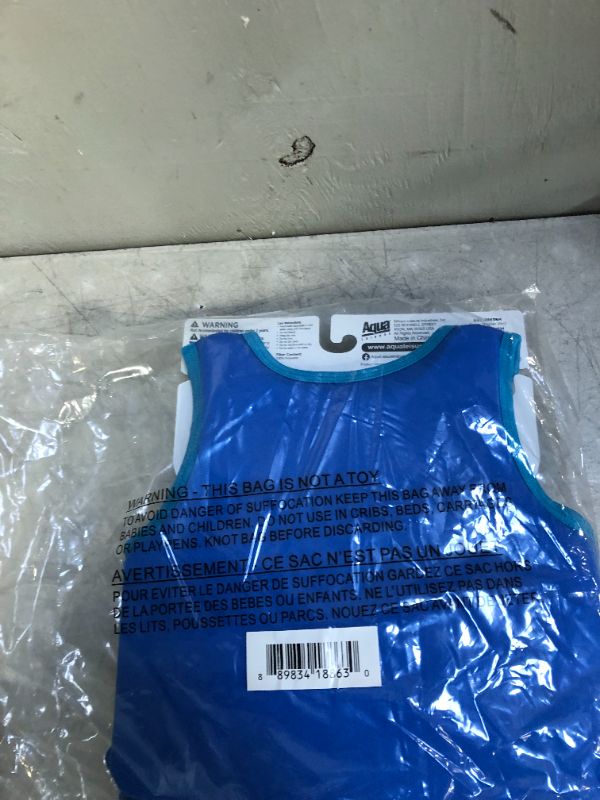 Photo 1 of SwimSchool Small/Medium UPF Flex Foam Flotation Swim Trainer Vest, Blue/Orange
SIZE 2-4 YEARS