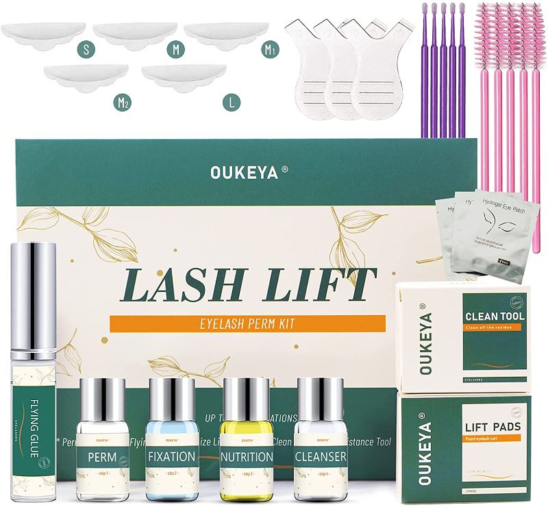 Photo 1 of 
OUKEYA Lash Lift Kit,Eyelash Perm kit Semi-Permanent Curling Perming Wave, Home& Profi
exp 2024
