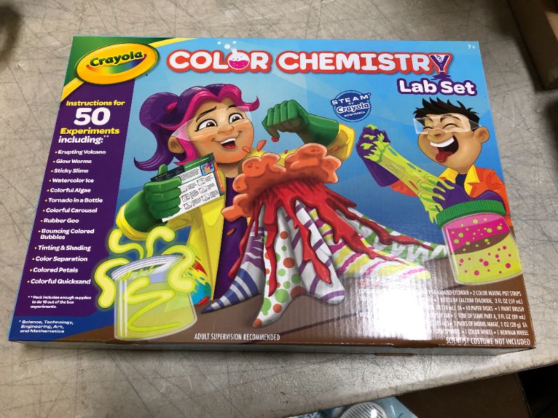 Photo 2 of Crayola Color Chemistry Set For Kids, Gift for Kids, Ages 7, 8, 9, 10