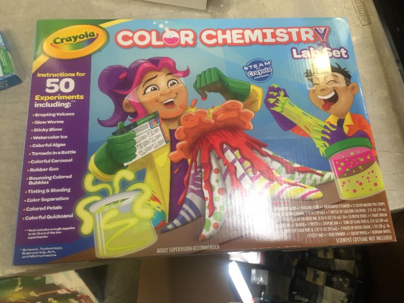 Photo 2 of Crayola Color Chemistry Set For Kids, Gift for Kids, Ages 7, 8, 9, 10