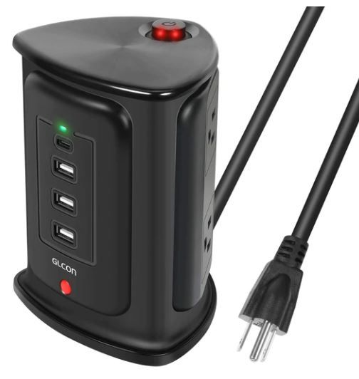 Photo 1 of POWER STRIP TOWER MULTI OUTLETS PLUG EXTENSION