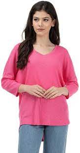 Photo 1 of ARMADIO 3/4 Sleeve Shirts for Women I Women's Relaxed 3/4 Sleeve T-Shirts- XL