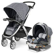 Photo 1 of Chicco Bravo 3-in-1 Quick Fold Travel System - PARKER