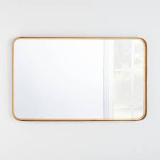 Photo 1 of 24" x 36" Rectangular Decorative Mirror with Rounded Corners - Threshold™ designed with Studio McGee
