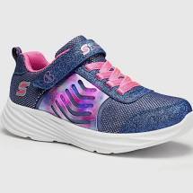 Photo 1 of Girls' S Sport by Skechers Leia Light-Up Sneakers - Navy 5, Blue
