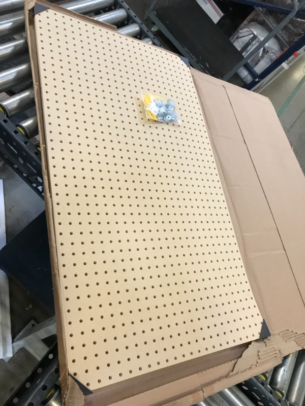 Photo 1 of 42X24 PEGBOARD WITH MOUNTING HARDWARE