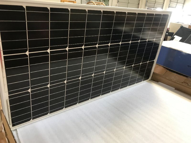 Photo 3 of 2 PACK ECO-WORTHY 100 Watts 12 Volts Monocrystalline Photovoltaic Solar Panel High Efficiency Module for 12 Volt Battery Charging RV Marine Boat Off Grid