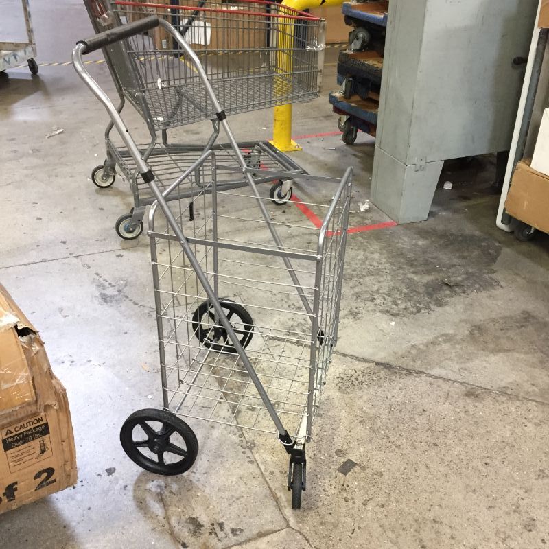 Photo 3 of Whitmor Adjustable Handle Utility Shopping Cart