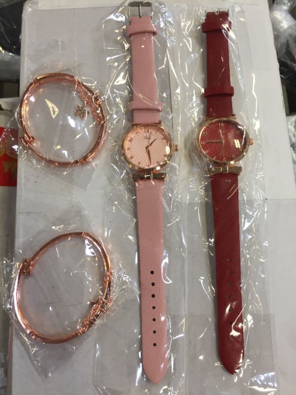 Photo 1 of women's watch and bracelet set