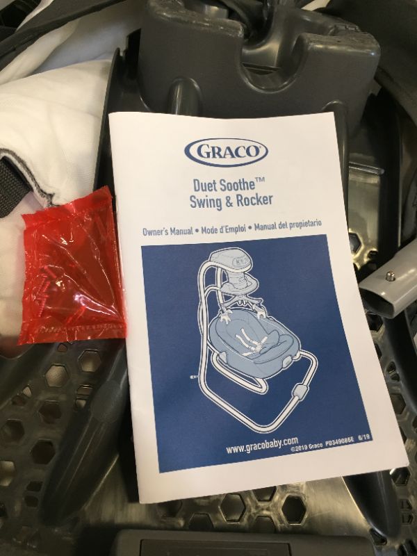 Photo 1 of Graco DuetSoothe Swing and Rocker - Sapphire