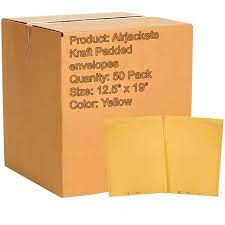 Photo 1 of Box of Air Jacket Bubble Mailers 24X29 INCH