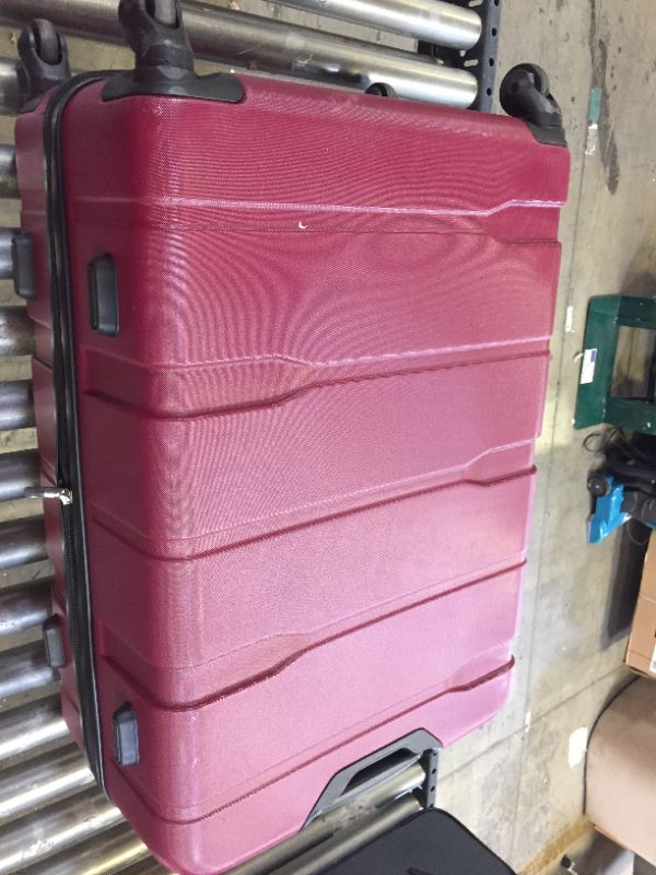 Photo 3 of 18X26 INCH LUGGAGE BAG. COLOR BURGUNDY