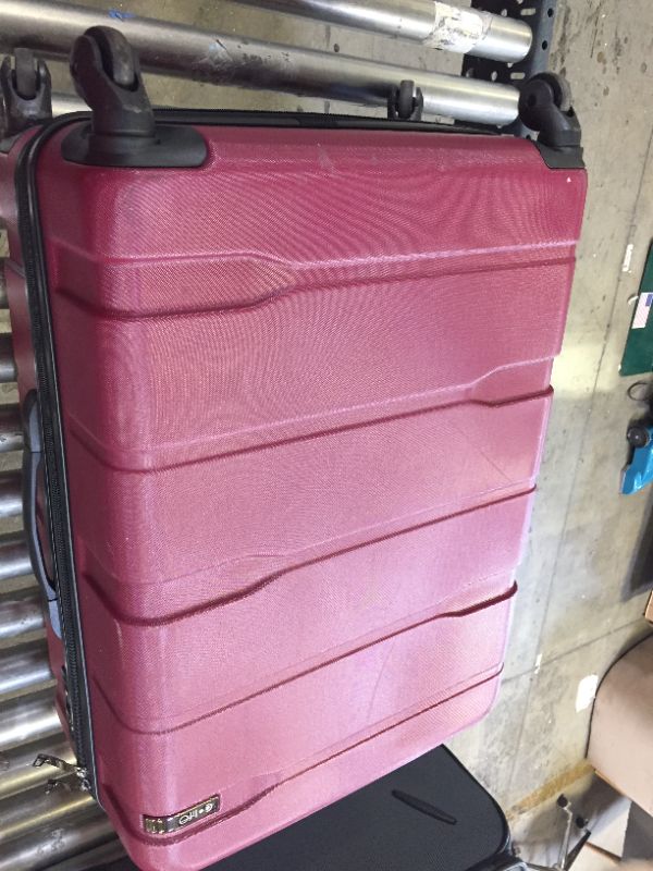 Photo 1 of 18X26 INCH LUGGAGE BAG. COLOR BURGUNDY