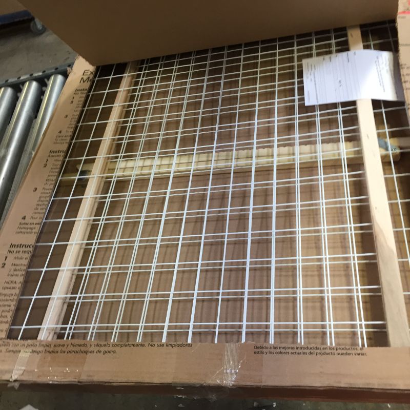 Photo 1 of North States Extra-Wide Wire Mesh Adjustable Wood Baby/Child & Pet Gate | 4615