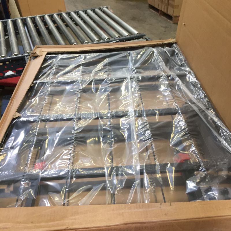 Photo 2 of AmazonBasics Foldable Metal Platform Bed Frame for Under-Bed Storage, Full