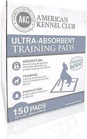 Photo 1 of American Kennel Club Pet Training and Puppy Pads, Regular and Extra Large 
150PC