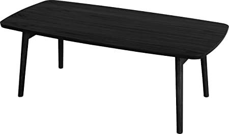 Photo 1 of AZUMAYA SGS-229DBR Folding Legs Coffee Center Table, W41.3 x D20.5 x H13.8 Inches, COLOR OAK