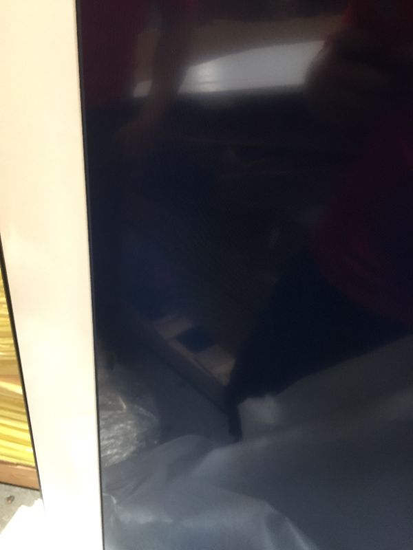 Photo 1 of SAMSUNG 85-inch Class Crystal UHD TU-8000 Series - 4K UHD HDR Smart TV with Alexa Built-in (UN85TU8000FXZA, 2020 Model) DAMAGED LEFT CORNER/ WHITE SPOT
