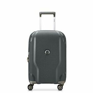 Photo 1 of DELSEY Paris Clavel Hardside Expandable Luggage with Spinner Wheels Dark Gray...
