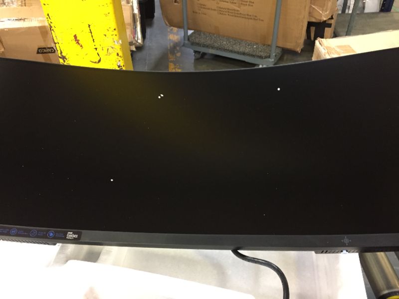Photo 2 of Lenovo G34w-10 - LED monitor - curved - 34"
 screen will not show any info  bad screen