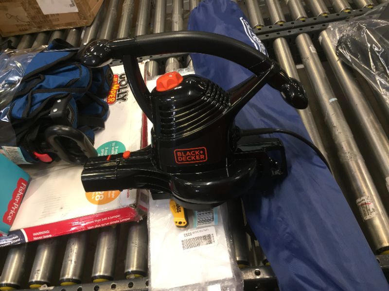 Photo 2 of BLACK+DECKER 3-in-1 Electric Leaf Blower, Leaf Vacuum, Mulcher, 12-Amp (BV3100)
