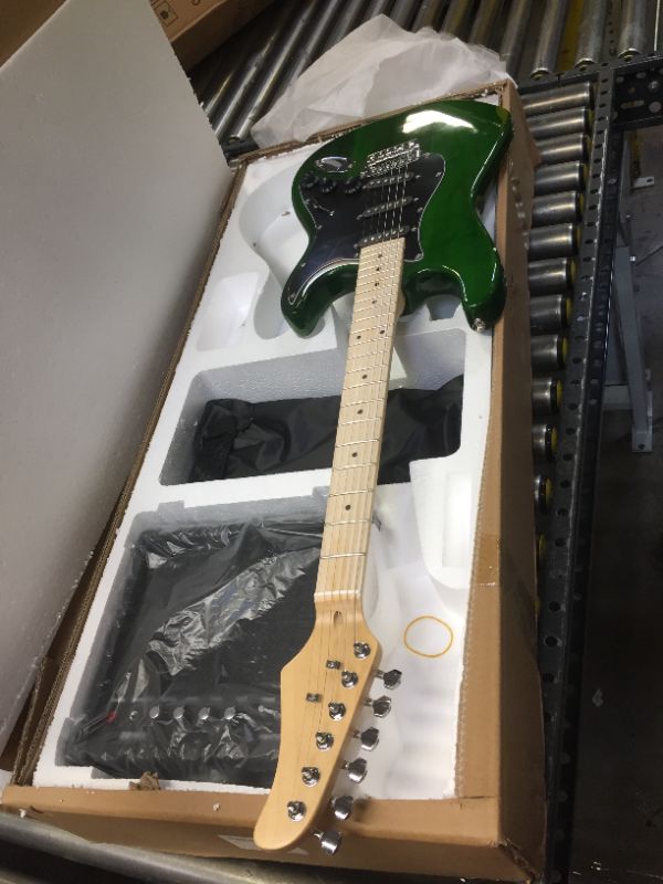 Photo 1 of Green Electric Guitar 