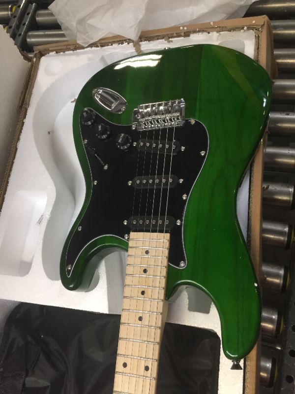 Photo 2 of Green Electric Guitar 