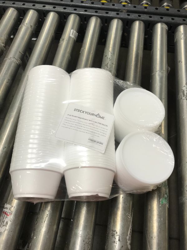 Photo 1 of 8 OZ SYROFOAM BOWLS. 100 PACK