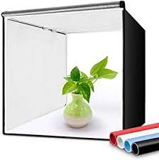 Photo 1 of Travor Photo Box 16"/40cm Photo Studio Light Box Portable Photography Shooting Tent with Movable LED Lights