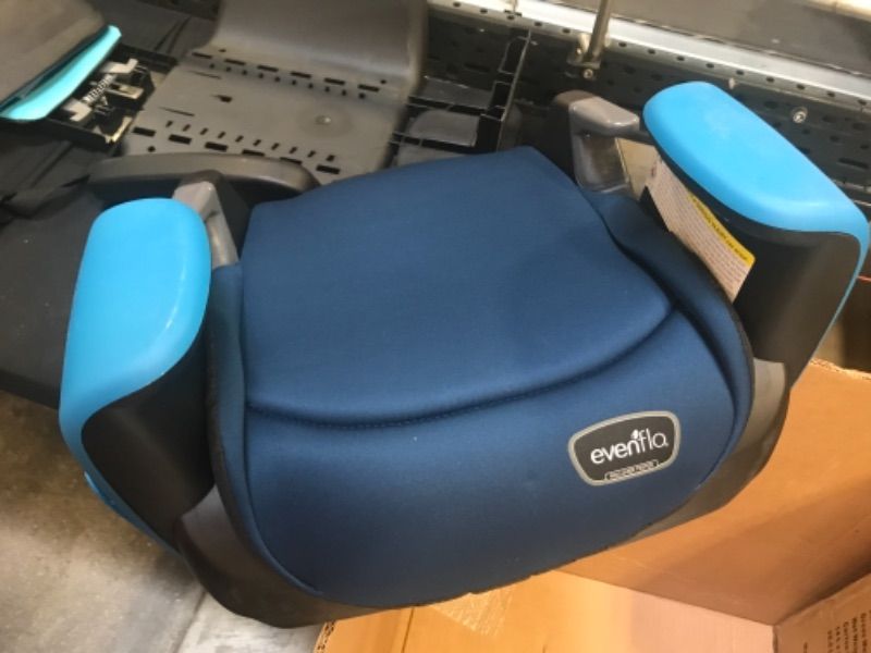Photo 3 of Evenflo® Spectrum Booster Car Seat Bubbly Blue