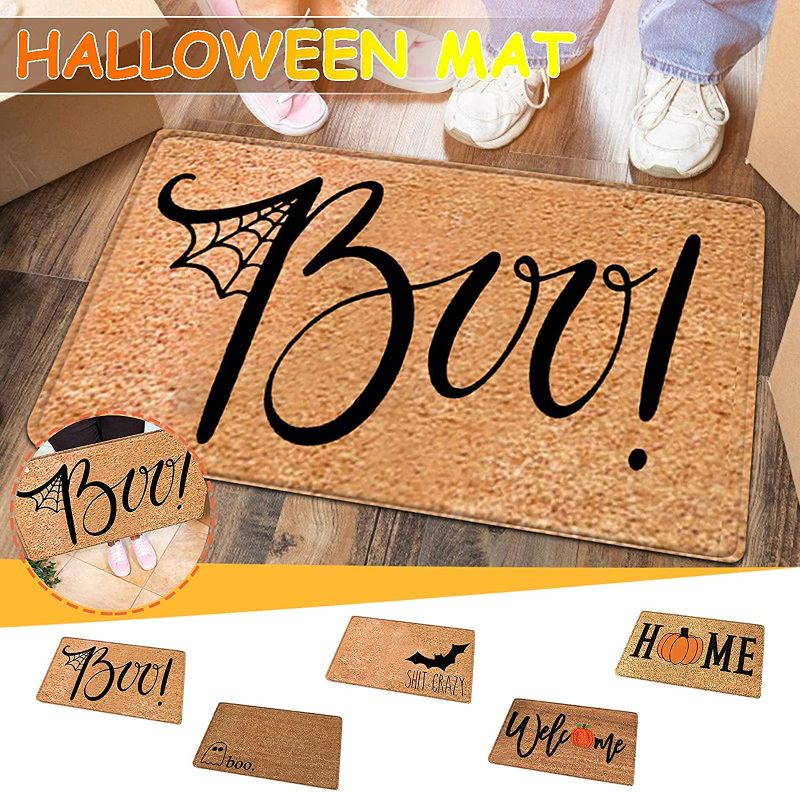 Photo 1 of  Mixed Designs 12 Count ----Halloween and Fall Doormats Mixed Designs 12 Count 