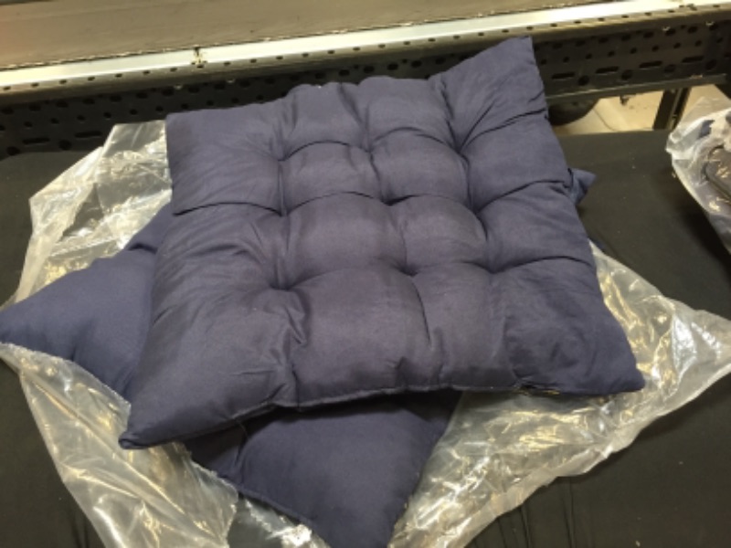 Photo 2 of  Patio cushion set - Blue