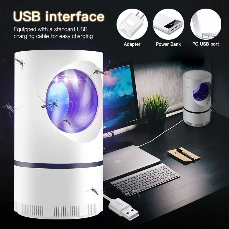 Photo 1 of Electric Indoor Mosquito Trap Mosquito Killer Mosquito Traps Insect Traps USB Mosquito Lamp LED Night Light for Home Bedroom Office